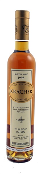 1998 Alois Kracher Welschriesling Trockenbeerenauslese Nouvelle Vague #4, 375ml