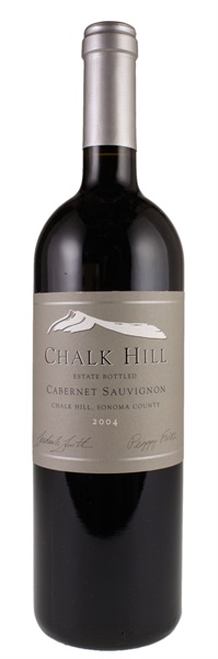 2004 Chalk Hill Estate Bottled Cabernet Sauvignon, 750ml