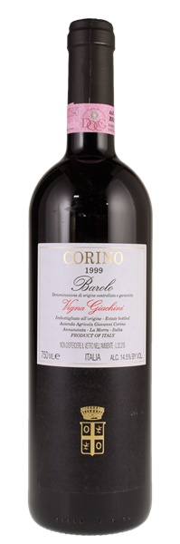 1999 G. Corino Barolo Vigna Giachini, 750ml