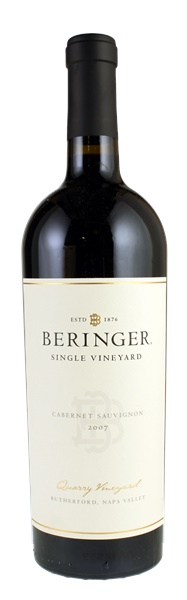 2007 Beringer Quarry Vineyard Cabernet Sauvignon, 750ml