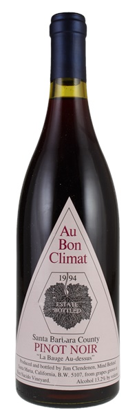 1994 Au Bon Climat La Bauge Au-dessus Pinot Noir, 750ml