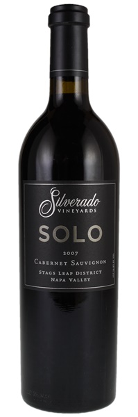 2007 Silverado Vineyards Solo Cabernet Sauvignon, 750ml