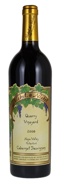 2008 Nickel and Nickel Quarry Vineyard Cabernet Sauvignon, 750ml