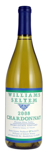 2008 Williams Selyem Drake Estate Vineyard Chardonnay, 750ml
