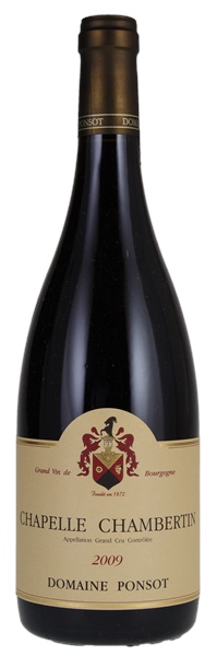 2009 Domaine Ponsot Chapelle-Chambertin, 750ml