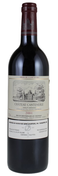 2001 Château Cantemerle, 750ml