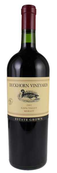 2002 Duckhorn Vineyards Estate Grown Merlot, 750ml