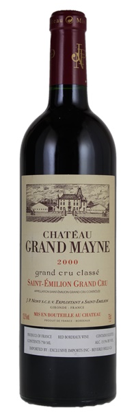 2000 Château Grand-Mayne, 750ml