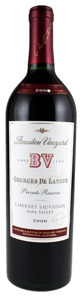 2000 Beaulieu Vineyard Georges de Latour Private Reserve Cabernet Sauvignon, 750ml