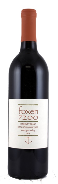 2009 Foxen 7200 Rock Hollow Vineyard Cabernet Franc, 750ml