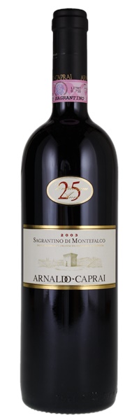 2003 Arnaldo Caprai Montefalco Sagrantino 25 Anni, 750ml