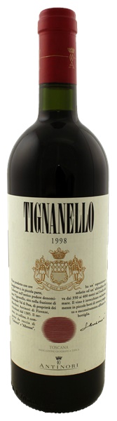 1998 Marchesi Antinori Tignanello, 750ml
