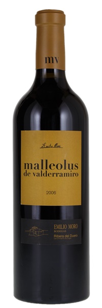 2006 Bodegas Emilio Moro Malleolus de Valderramiro, 750ml