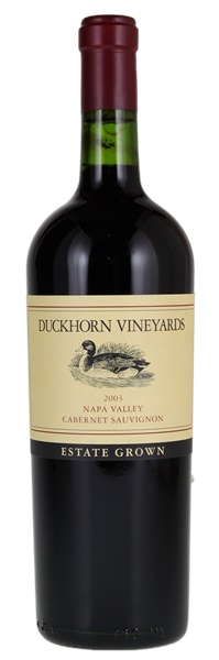 2003 Duckhorn Vineyards Estate Grown Cabernet Sauvignon, 750ml