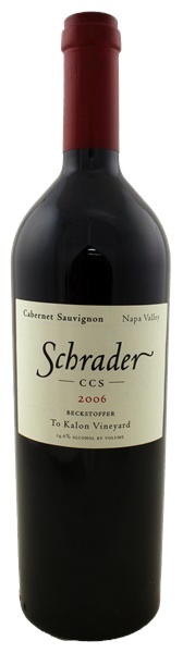2006 Schrader CCS Beckstoffer To Kalon Vineyard Cabernet Sauvignon, 750ml