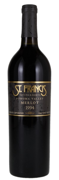 1994 St. Francis Reserve Merlot, 750ml