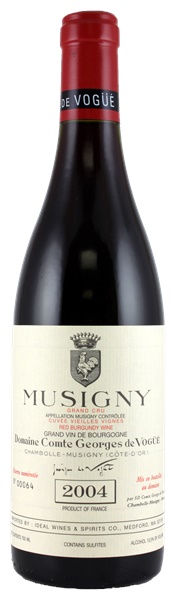 2004 Comte de Vogue Musigny Vieilles Vignes, 750ml
