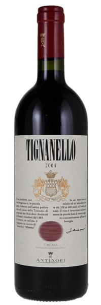 2004 Marchesi Antinori Tignanello, 750ml