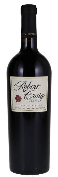2009 Robert Craig Howell Mountain Cabernet Sauvignon, 750ml