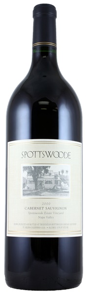 2000 Spottswoode Cabernet Sauvignon, 1.5ltr