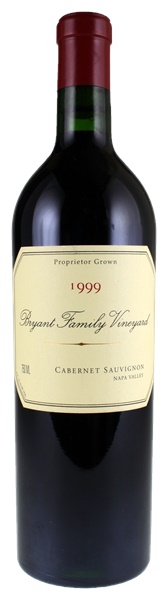 1999 Bryant Family Vineyard Cabernet Sauvignon, 750ml