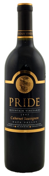 1997 Pride Mountain Cabernet Sauvignon, 750ml