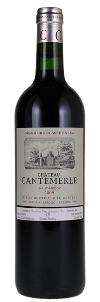 2009 Château Cantemerle, 750ml