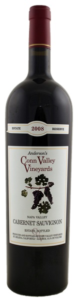 2008 Anderson's Conn Valley Estate Reserve Cabernet Sauvignon, 1.5ltr