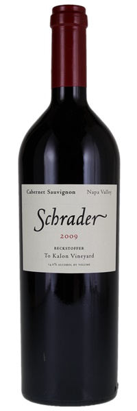 2009 Schrader Beckstoffer To Kalon Vineyard Cabernet Sauvignon, 750ml