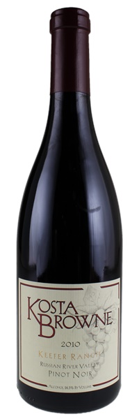 2010 Kosta Browne Keefer Ranch Pinot Noir, 750ml