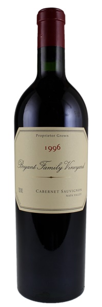 1996 Bryant Family Vineyard Cabernet Sauvignon, 750ml