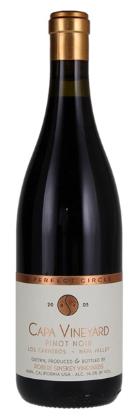 2005 Robert Sinskey Capa Vineyard Pinot Noir, 750ml