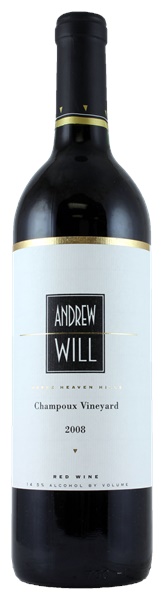 2008 Andrew Will Champoux Vineyard Proprietary Red, 750ml