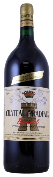 1989 Chateau Pradeaux Bandol Cuvee Vieilles Vignes, 1.5ltr
