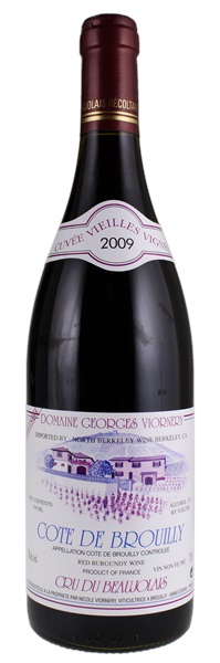 2009 Domaine Georges Viornery Cote de Brouilly Cuvee Unique Vieilles Vignes, 750ml