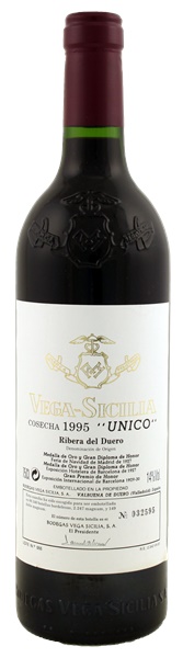 1995 Vega Sicilia Unico, 750ml