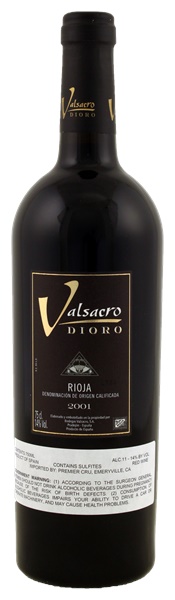 2001 Valsacro Dioro Rioja, 750ml