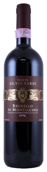 2004 Silvio Nardi Brunello di Montalcino, 750ml