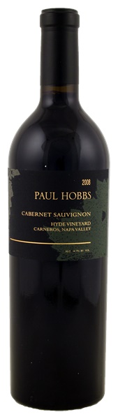 2008 Paul Hobbs Hyde Vineyard Cabernet Sauvignon, 750ml