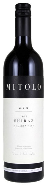 2003 Mitolo G.A.M. Shiraz (Screwcap), 750ml