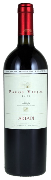 2001 Artadi Rioja Pagos Viejos, 750ml