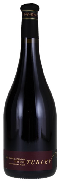 2003 Turley Rattlesnake Ridge Petite Syrah, 750ml