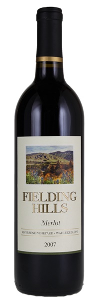 2007 Fielding Hills Riverbend Vineyard Merlot, 750ml