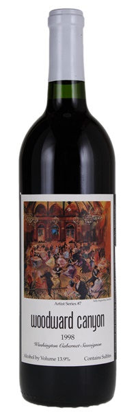 1998 Woodward Canyon Artist Series Cabernet Sauvignon, 750ml
