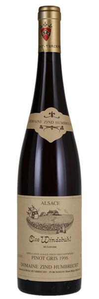 1996 Zind-Humbrecht Pinot Gris Hunawihr Clos Windsbuhl, 750ml