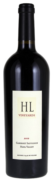 2002 Herb Lamb HL Vineyards Cabernet Sauvignon, 750ml