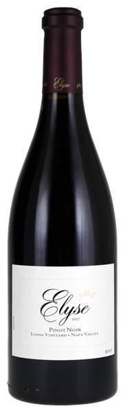 2007 Elyse Lyons Vineyard Pinot Noir, 750ml