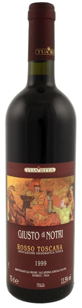 1999 Tua Rita Toscana Rosso Giusto di Notri