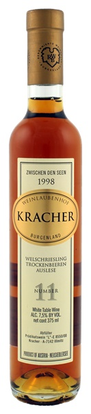 1998 Alois Kracher Welschriesling Trockenbeerenauslese Zwischen Den Seen #11, 375ml
