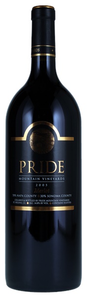 2005 Pride Mountain Merlot, 1.5ltr